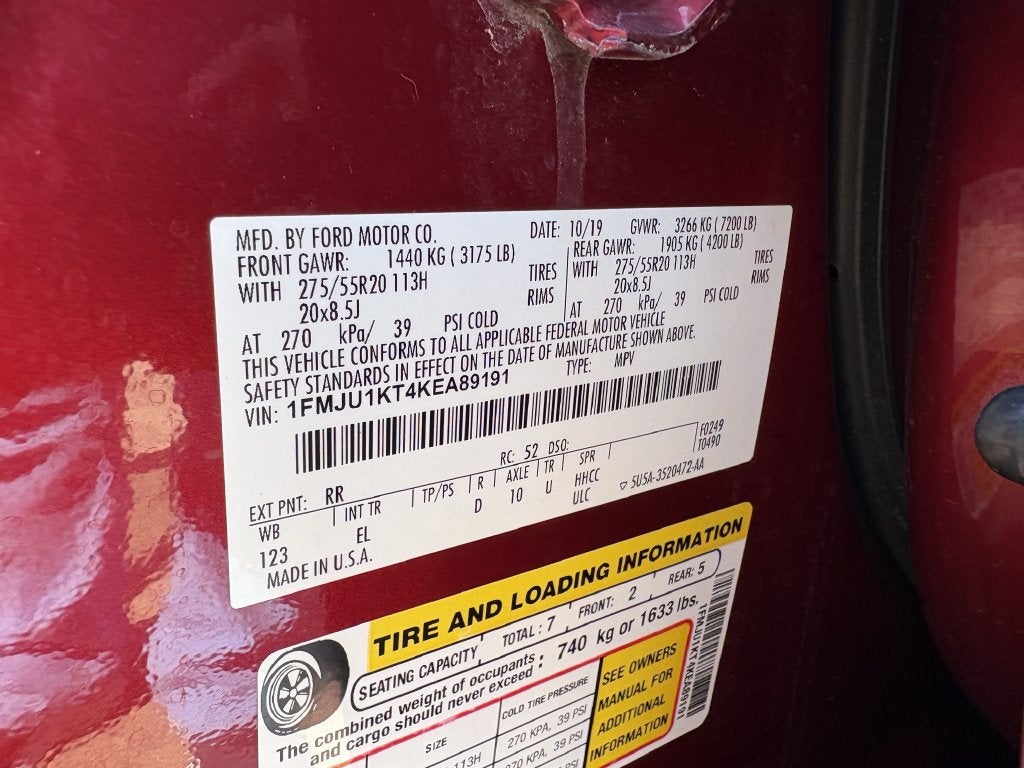2019 Ford Expedition Limited