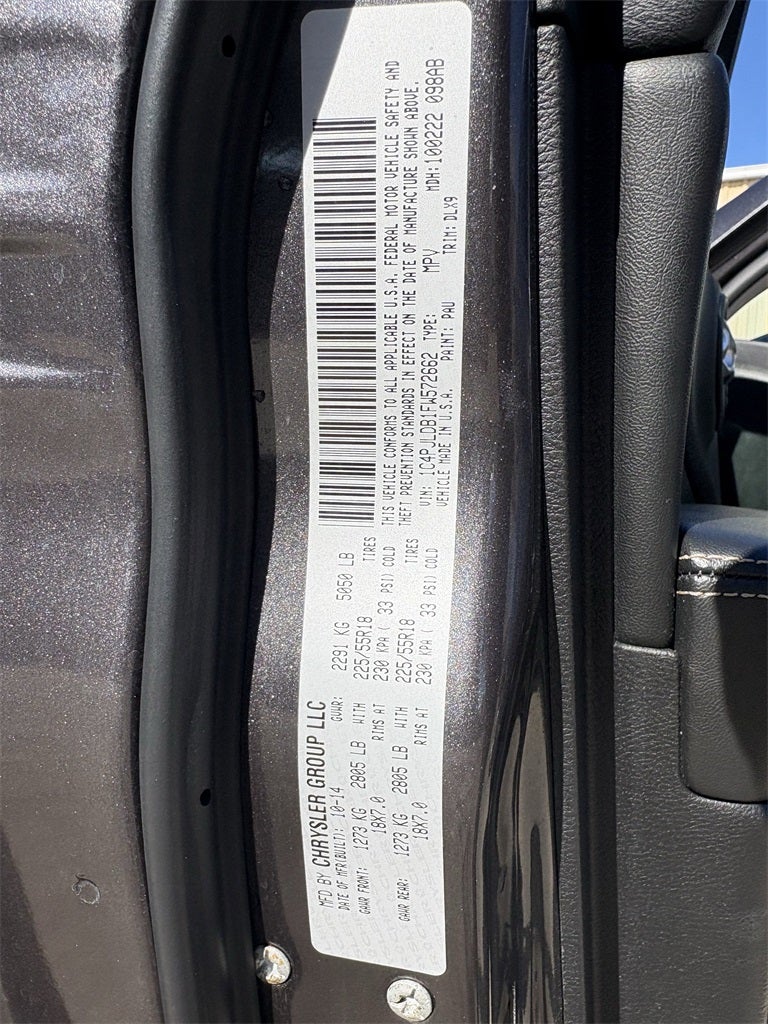 2015 Jeep Cherokee Limited