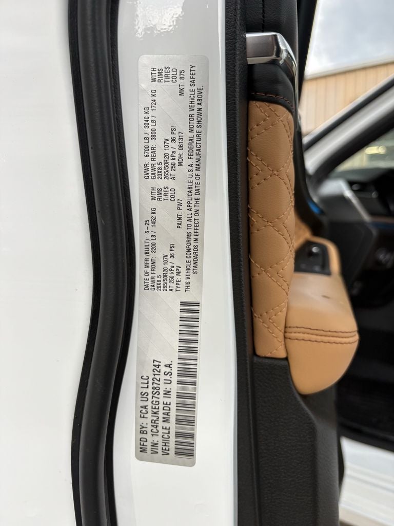2025 Jeep Grand Cherokee L Summit