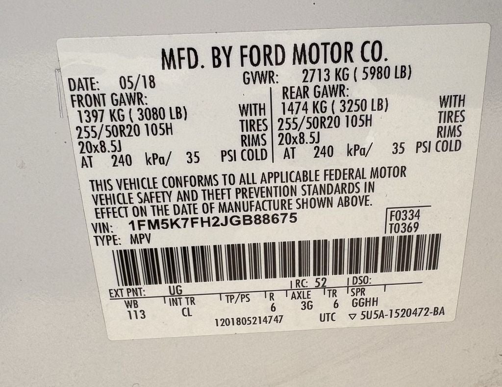 2018 Ford Explorer Limited