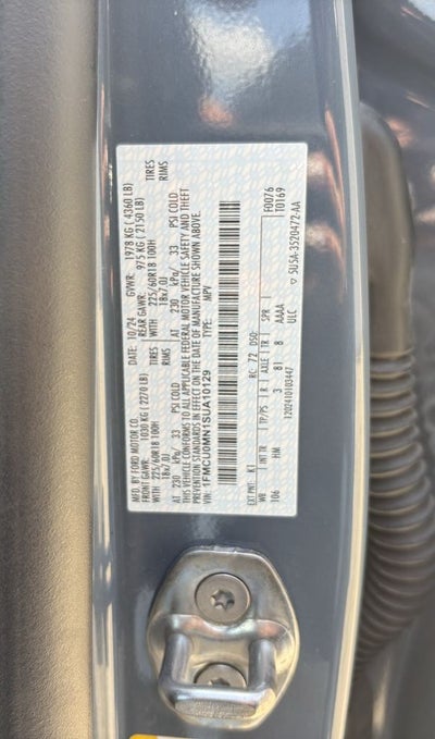 2025 Ford Escape ST-Line