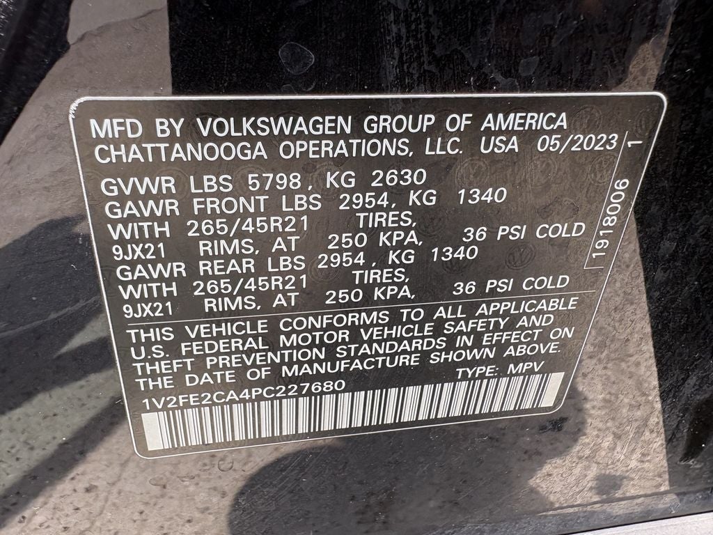 2023 Volkswagen Atlas Cross Sport 3.6L V6 SEL Premium R-Line