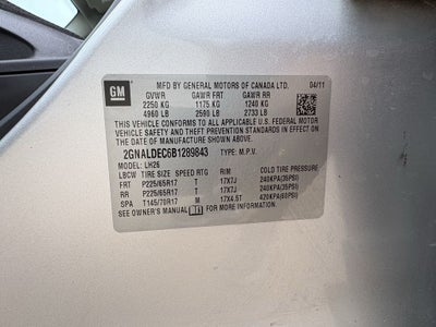2011 Chevrolet Equinox LT 1LT