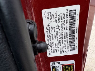 2013 Honda Civic Si