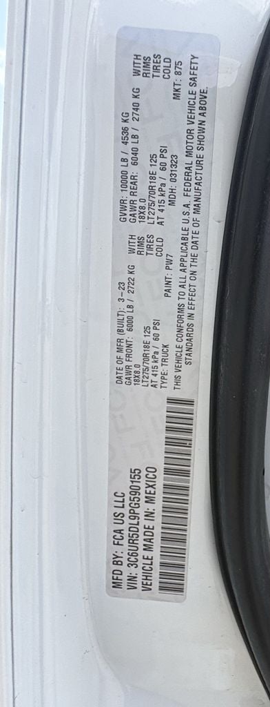 2023 RAM 2500 Big Horn