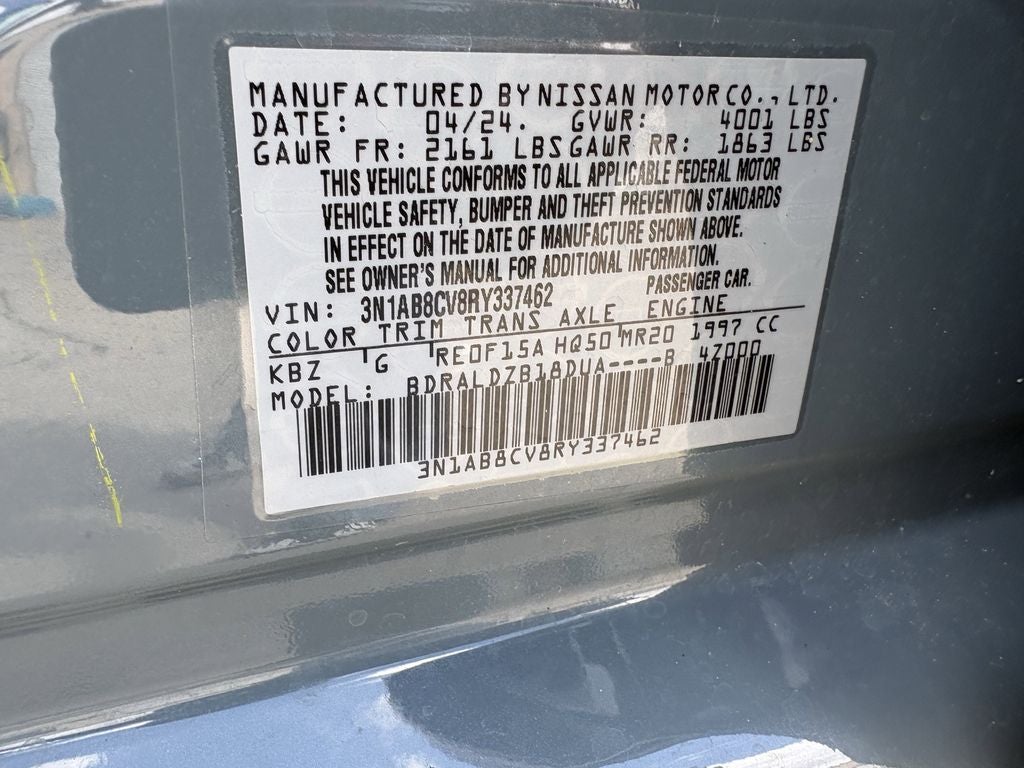 2024 Nissan Sentra SV