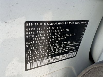 2024 Volkswagen Taos 1.5T SE