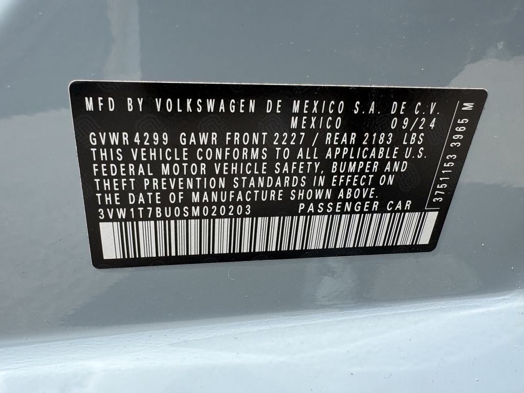 2025 Volkswagen Jetta GLI 2.0T Autobahn