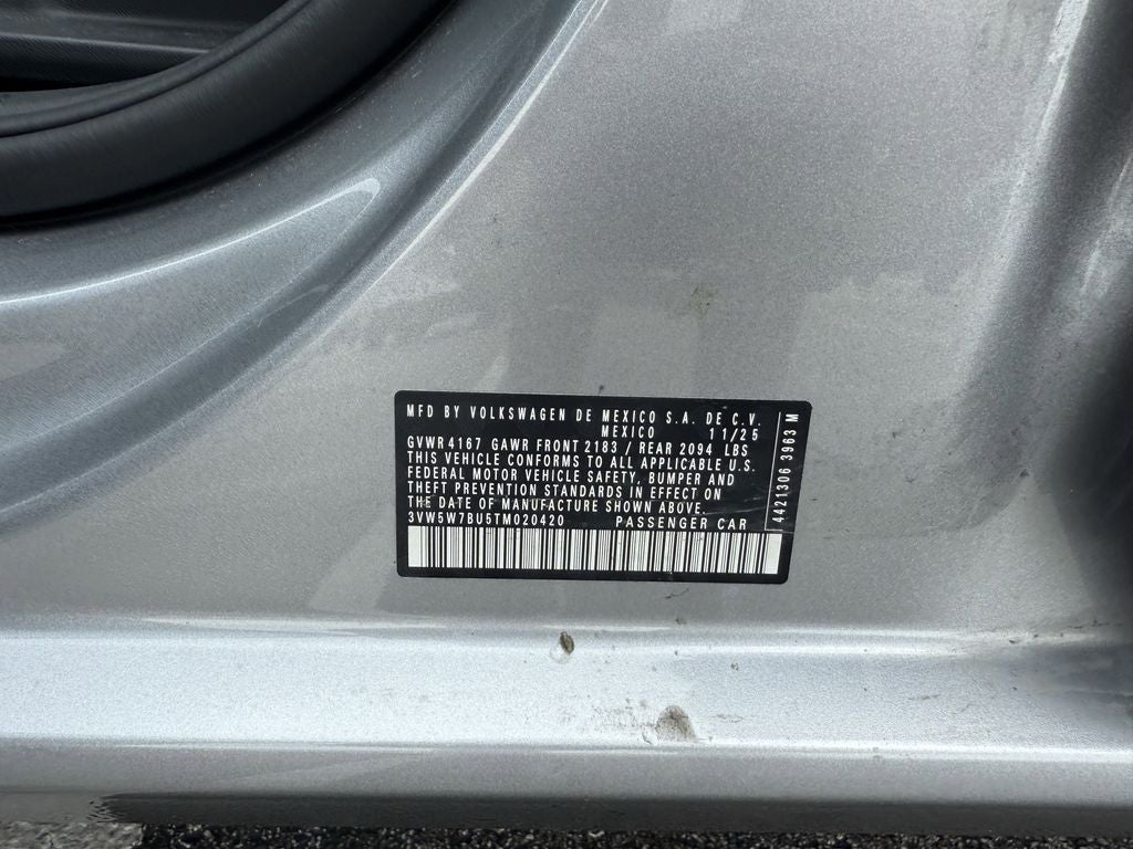 2026 Volkswagen Jetta 1.5T S