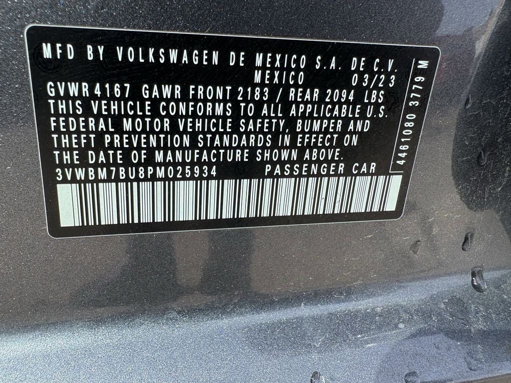 2023 Volkswagen Jetta 1.5T Sport