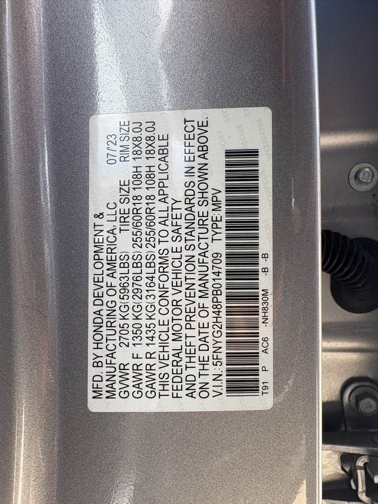 2023 Honda Pilot EX-L 8 Passenger