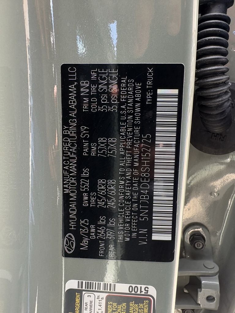 2025 Hyundai Santa Cruz SEL