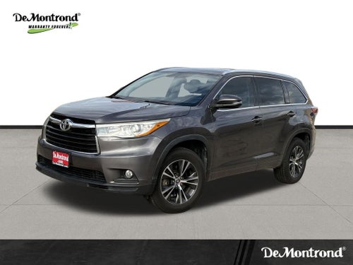 2016 Toyota Highlander XLE V6