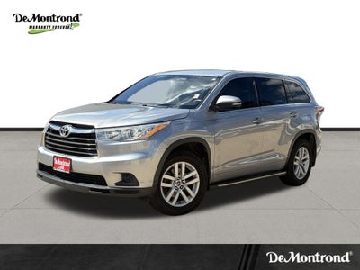 2016 Toyota Highlander LE