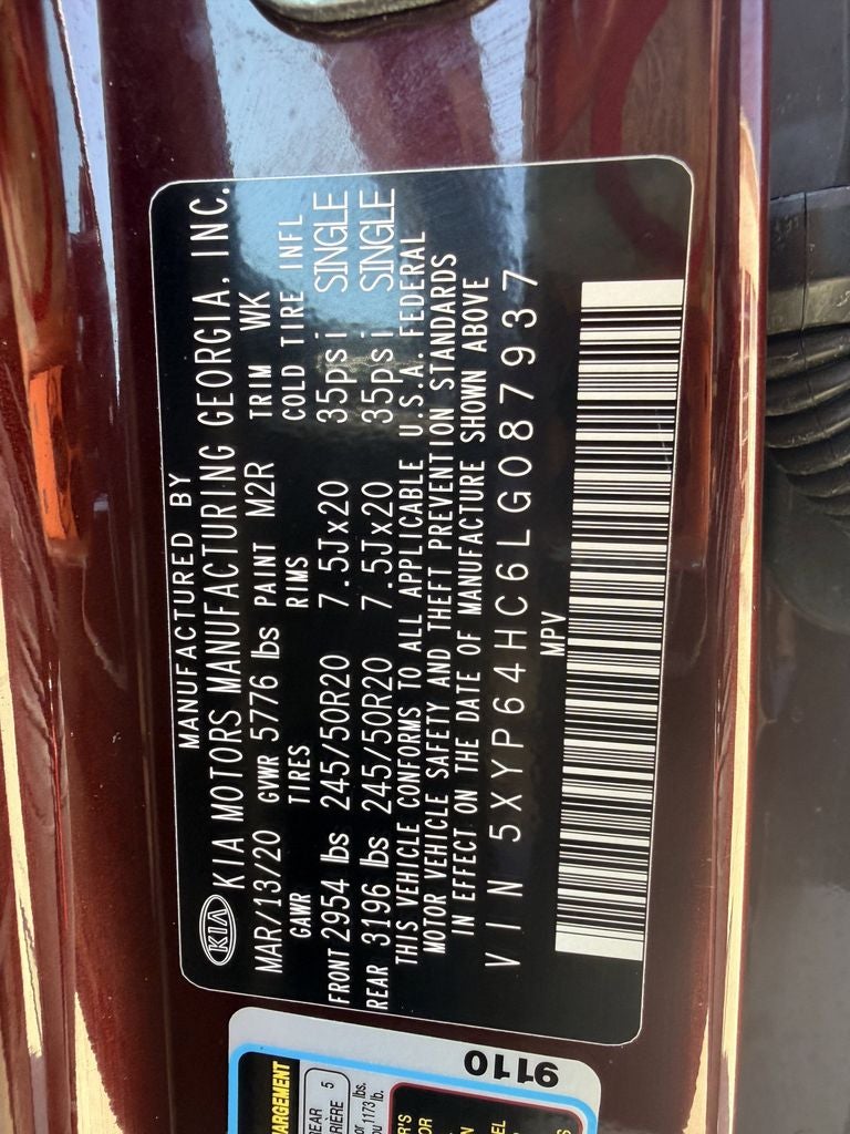 2020 Kia Telluride S