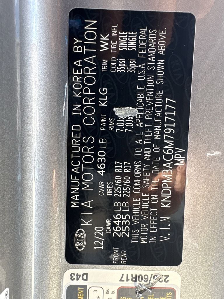 2021 Kia Sportage LX