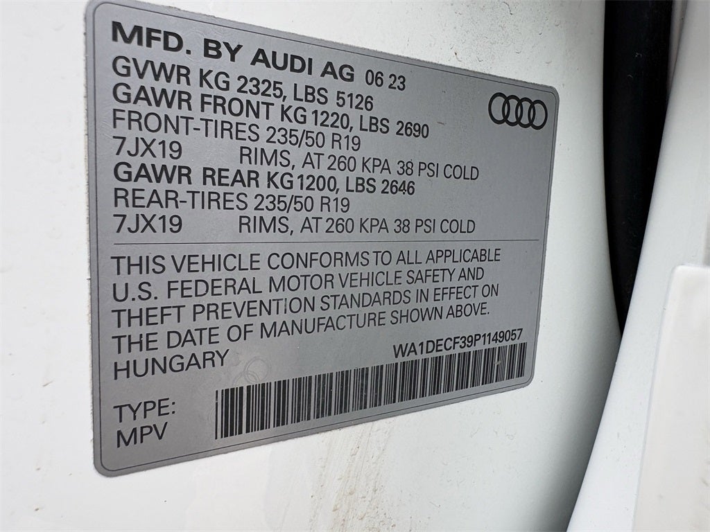 2023 Audi Q3 Premium S Line quattro