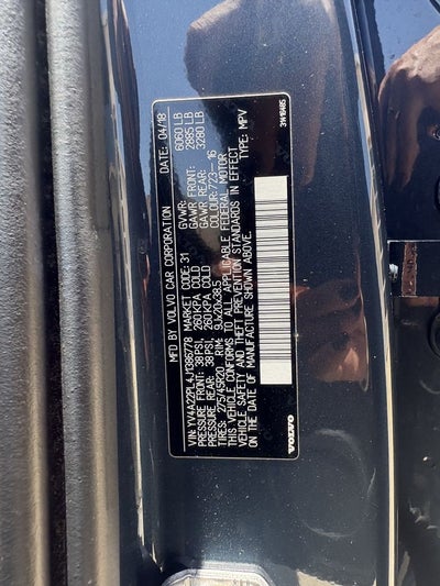 2018 Volvo XC90 T6 Inscription