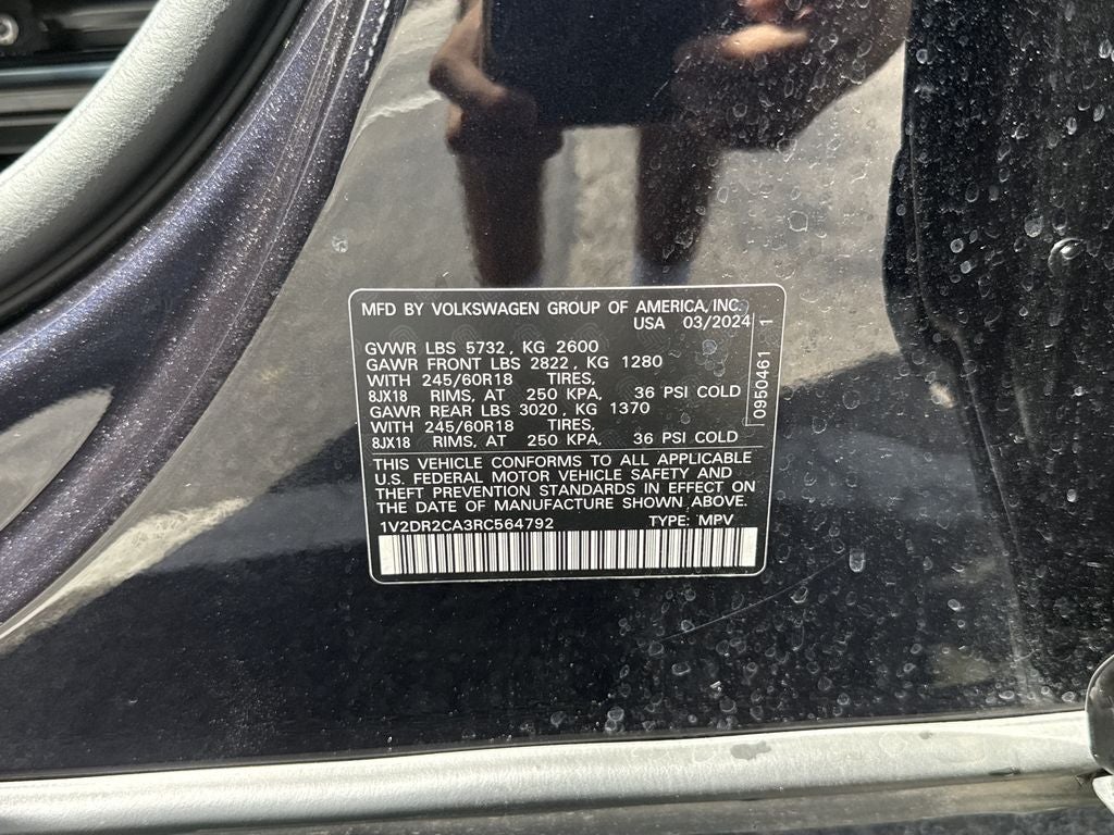 2024 Volkswagen Atlas 2.0T SE