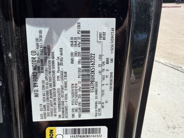 2019 Ford Mustang EcoBoost Premium