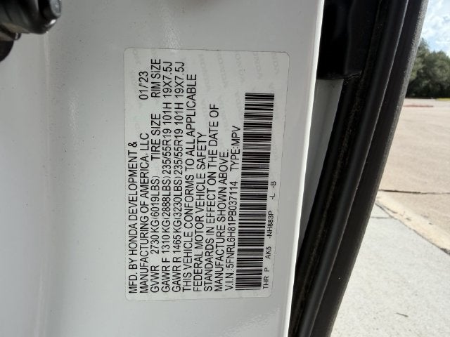2023 Honda Odyssey Touring