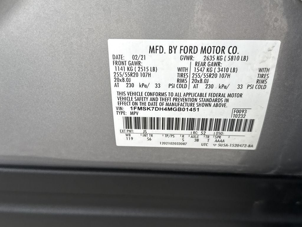 2021 Ford Explorer XLT