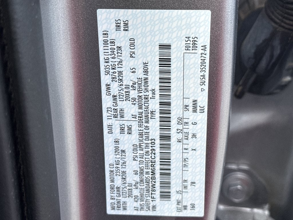 2024 Ford F-250SD Platinum