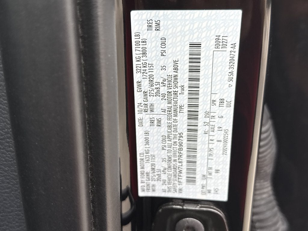 2024 Ford F-150 Platinum