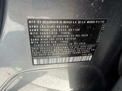 2019 Volkswagen Tiguan 2.0T SEL
