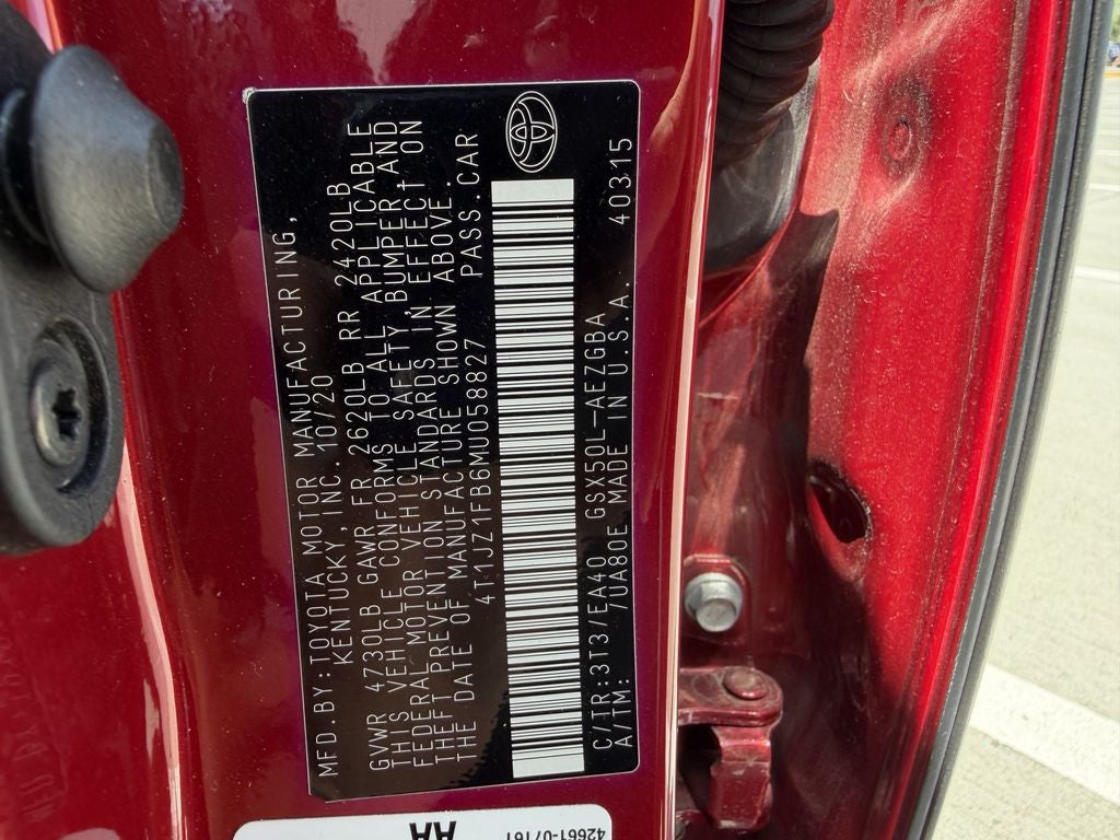 2021 Toyota Avalon XLE