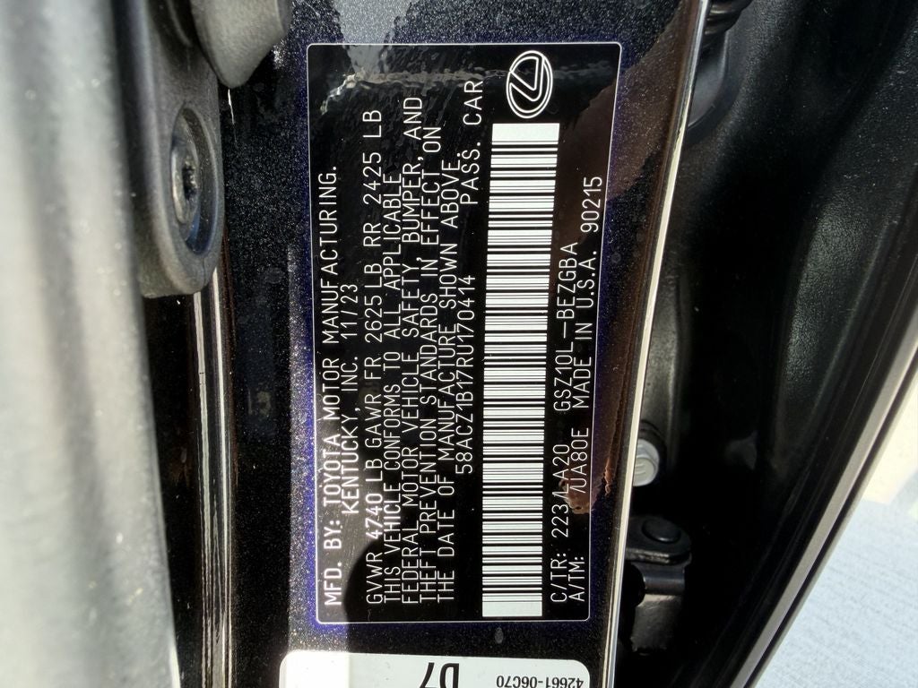 2024 Lexus ES 350