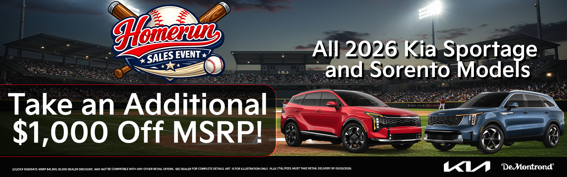 All 2026 Kia Sportage and Sorento Models