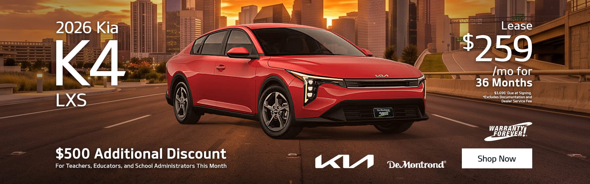 2026 Kia K4 LXS