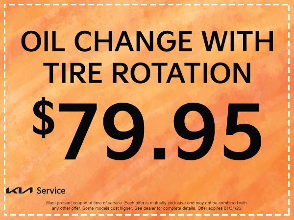 Oil and Tire Rotation Special