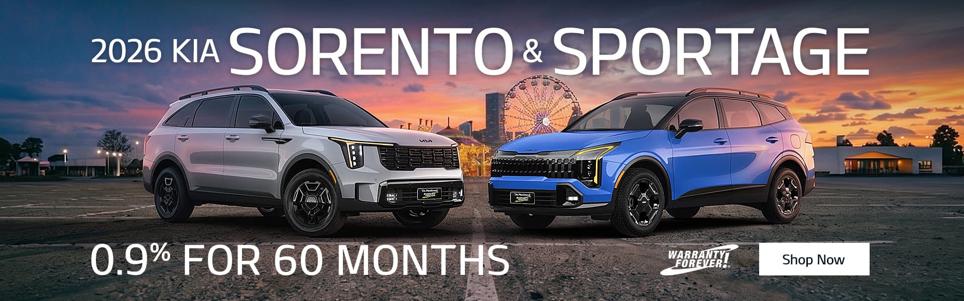 2026 Kia Sorento and Sportage
