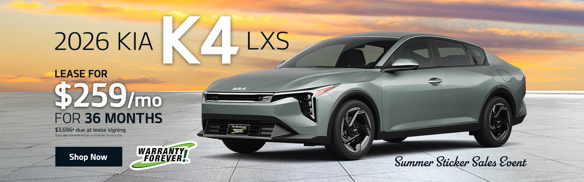 2026 Kia K4 LXS