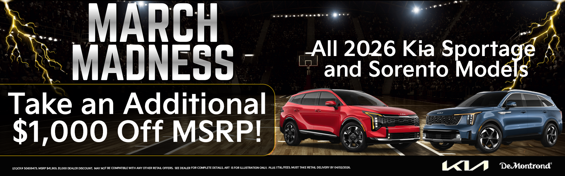 All 2026 Kia Sportage and Sorento Models