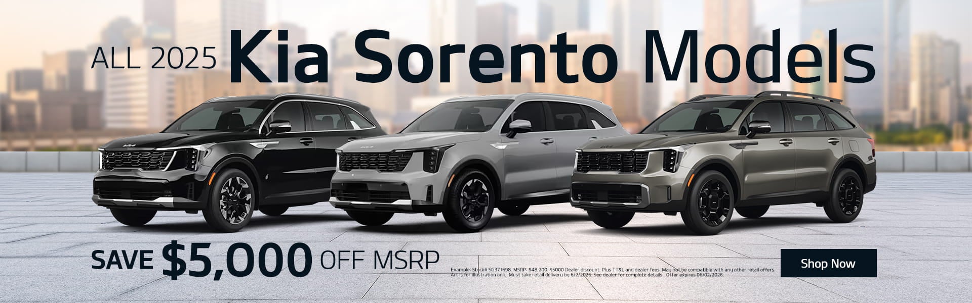 All 2025 Kia Sorrento Models