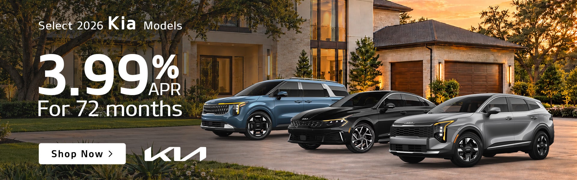 Select 2026 Kia Models