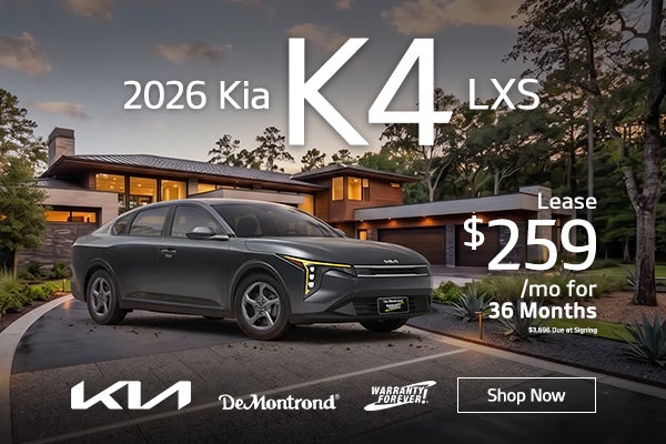 2026 Kia K4 LXS